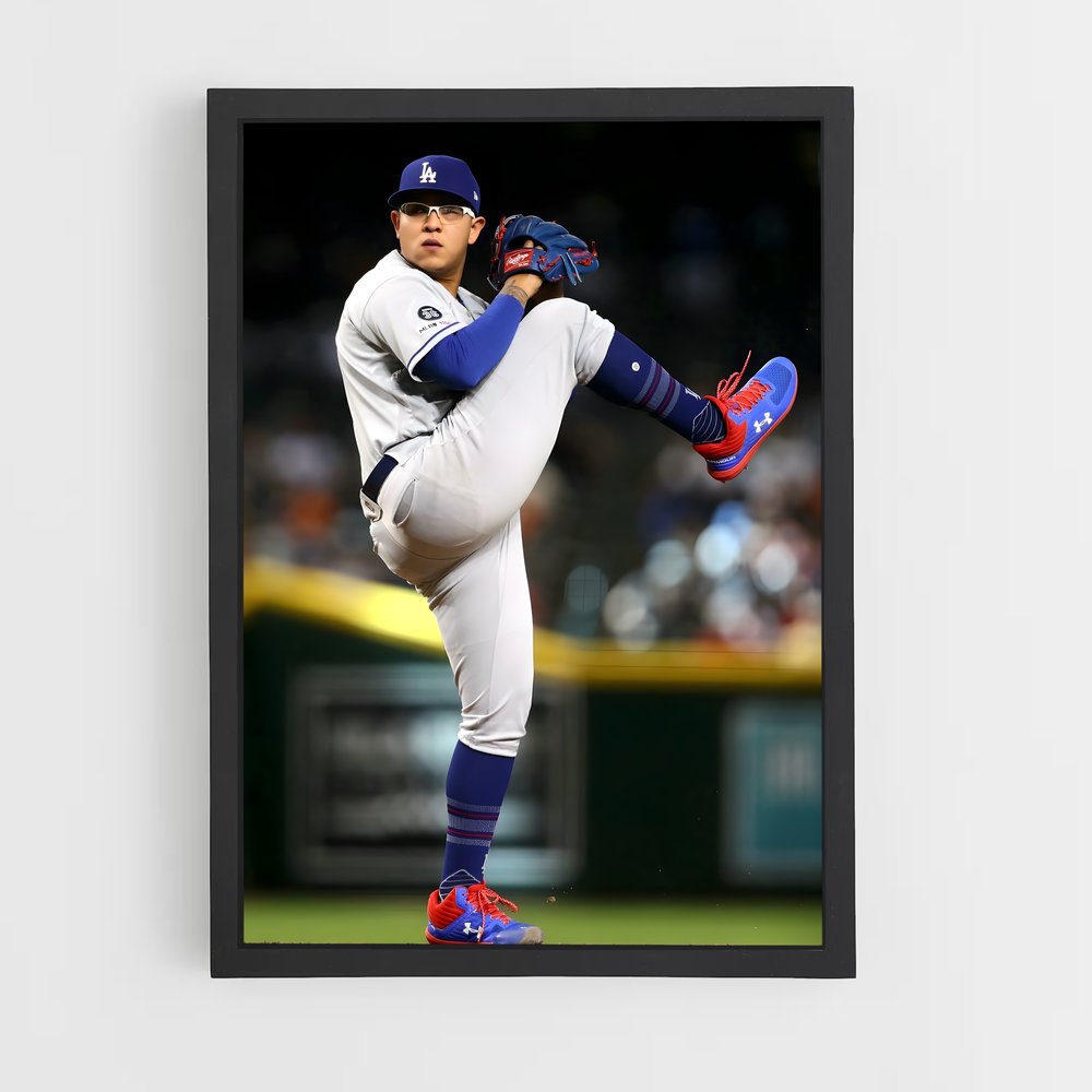 Poster La Lance de Julio – affiche Baseball (vue 2)